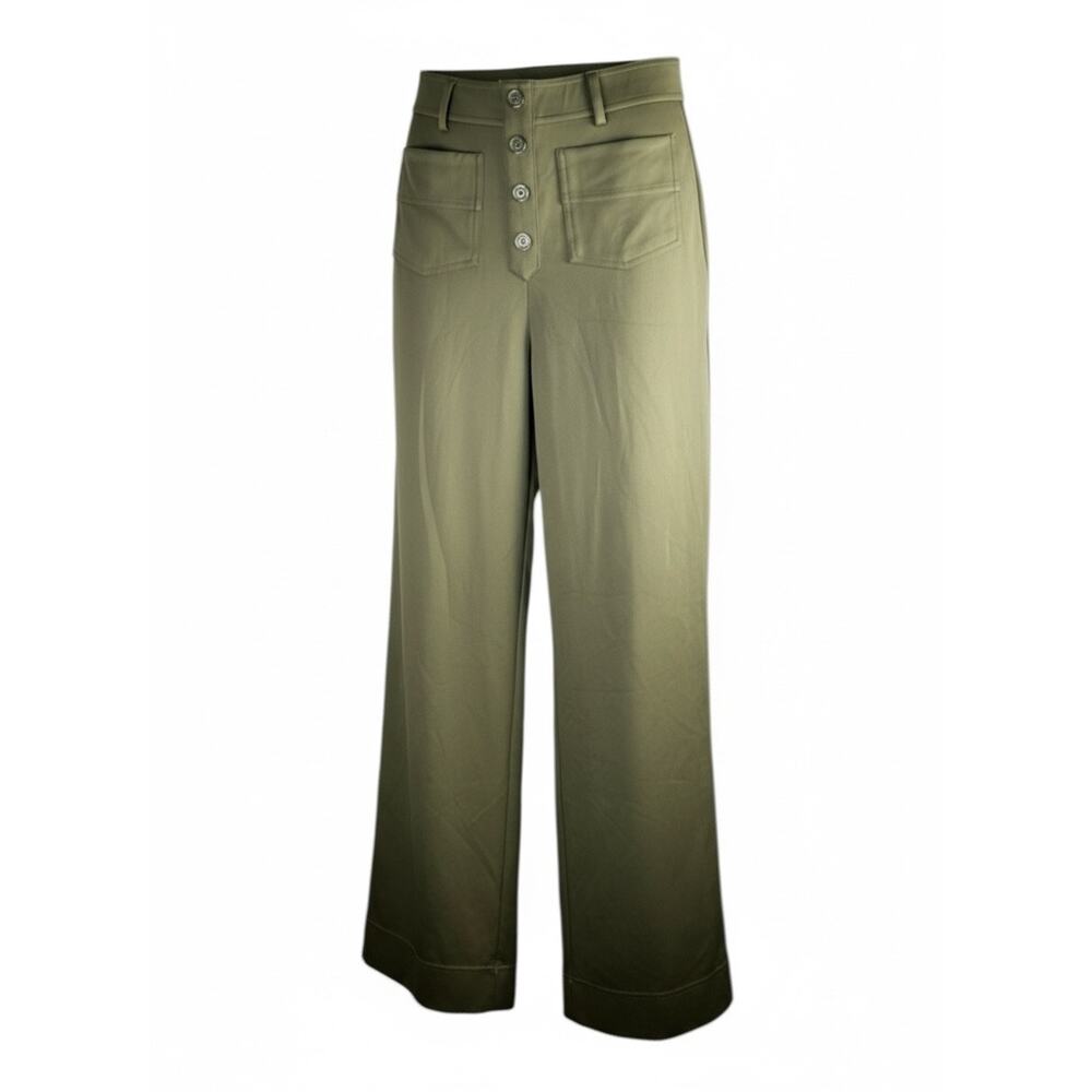 Halara Forest Night Straight PullOn Pants High Rise S NWOT Clean Girl Athleisure